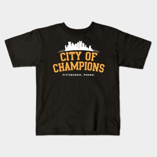 CITY OF CHAMPIONS Kids T-Shirt